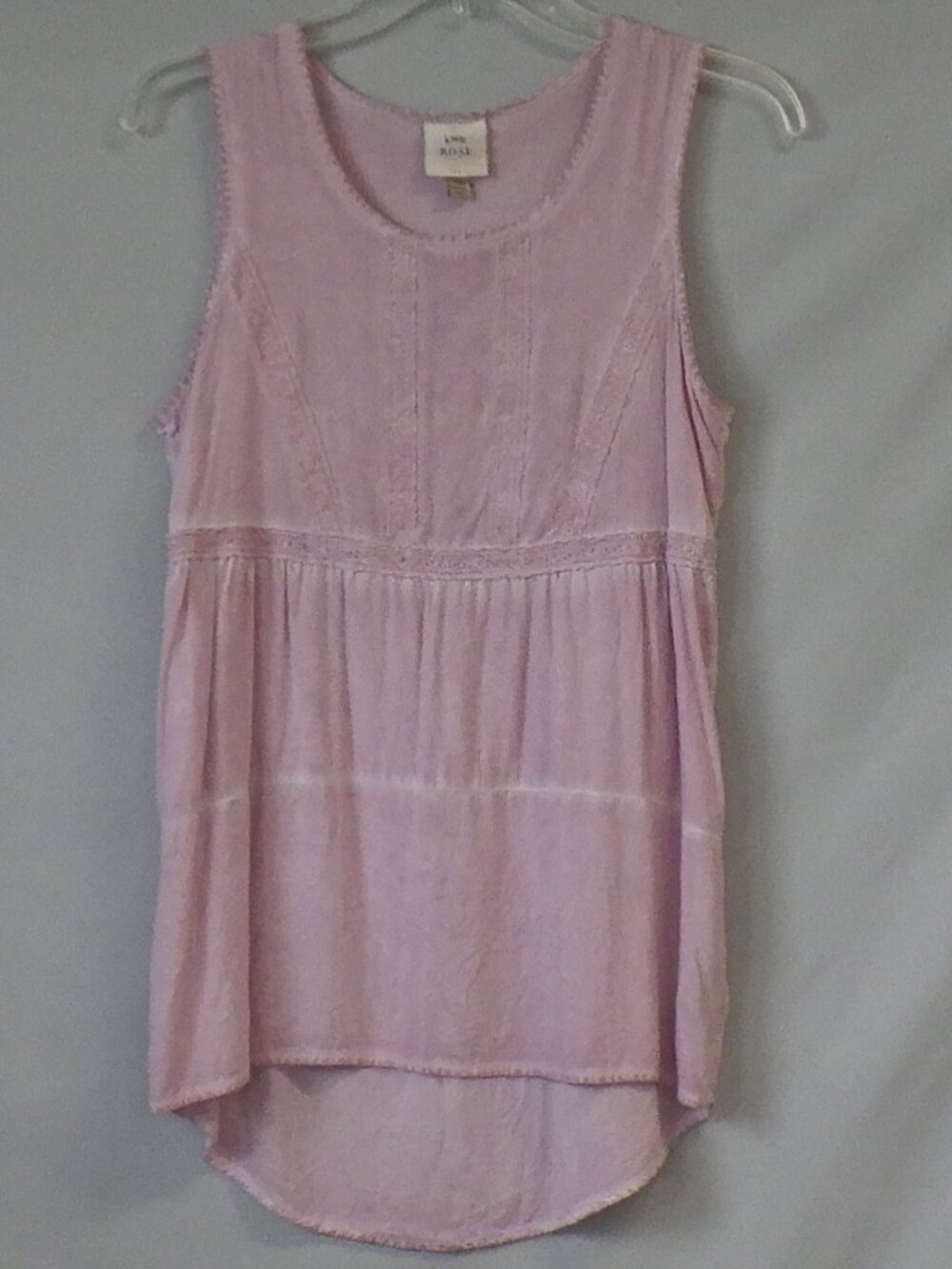 Knox Rose Baby Doll Tank Top